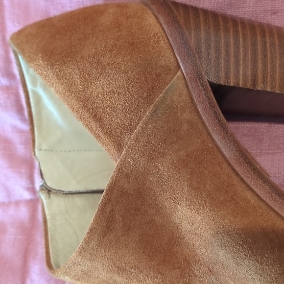 Rag & Bone | Mabel suede peep toe booties - Picture 11 of 11